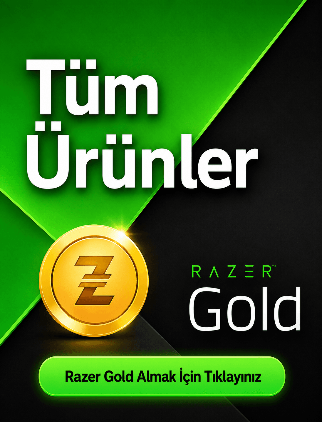 Razer Gold TL & USD satın al kategori görseli
