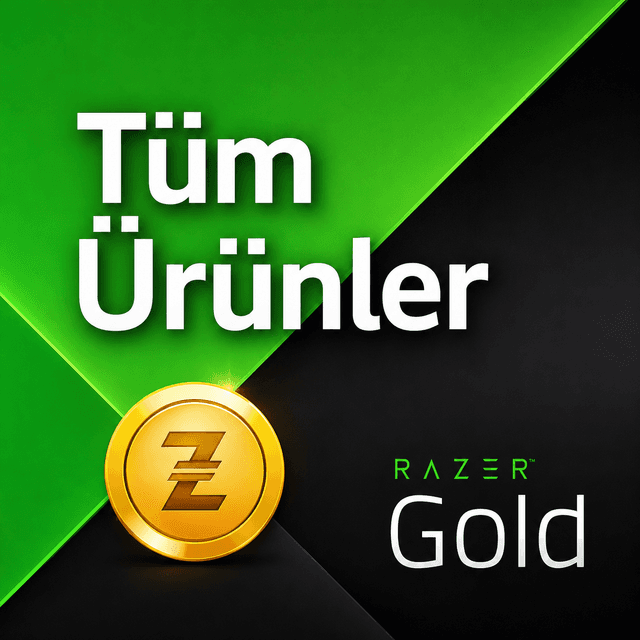 Razer Gold TL tüm ürünleri