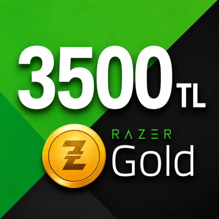 ₺3.500 Razer Gold PIN bozdurma görseli