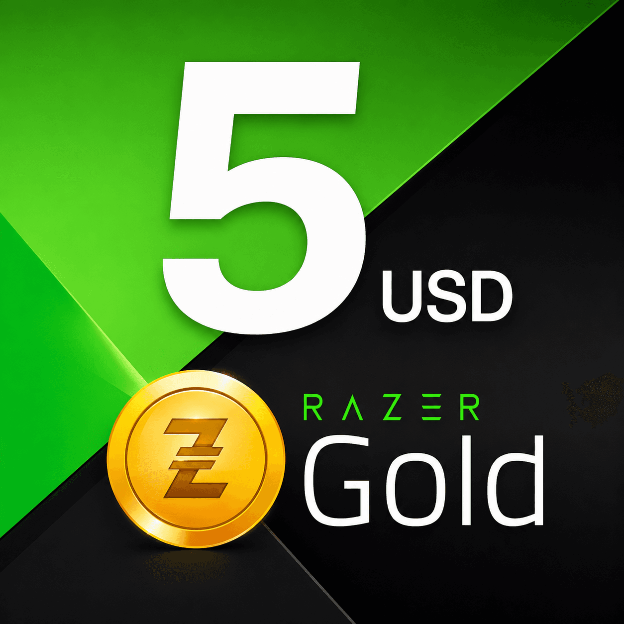 $5 Razer Gold USD PIN