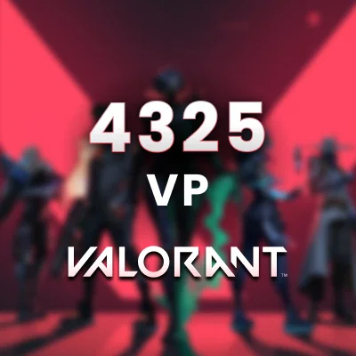 Valorant 4325 VP Satın Al ürün görseli